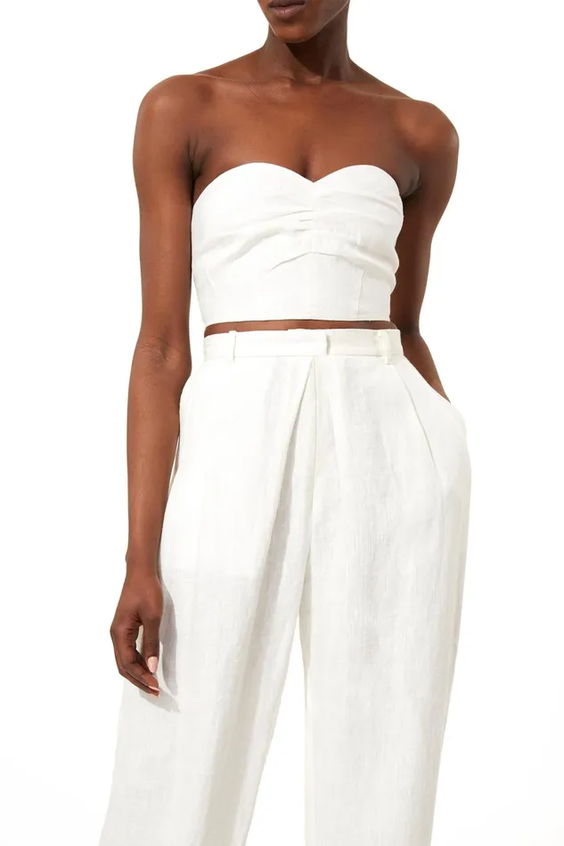 Women Mara Hoffman Tops Thea Top White