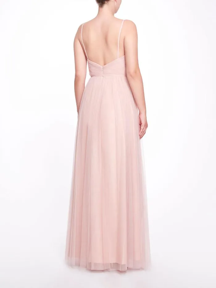Women Marchesa Marchesa Notte Portofino Blush