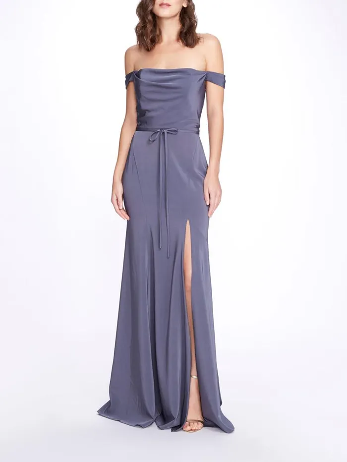 Women Marchesa Marchesa Notte Rimini Steel Blue
