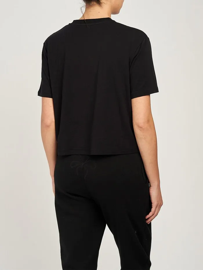 Women Marchesa Tops Dominique Tee Black