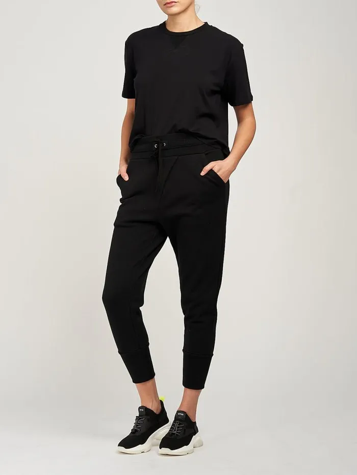 Women Marchesa Tops Dominique Tee Black