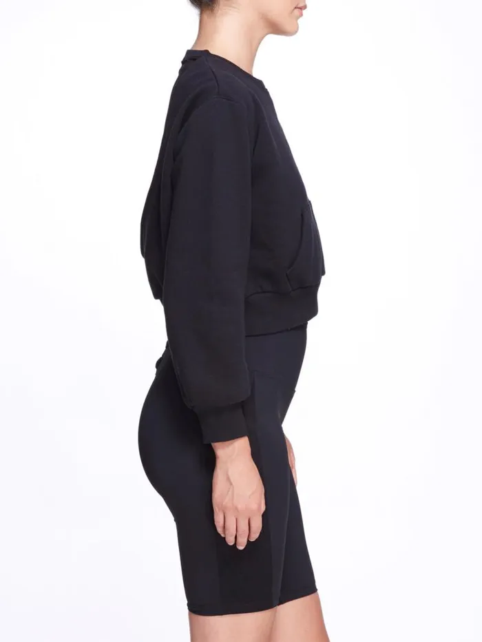 Women Marchesa Tops Wilma Sweatshirt Black