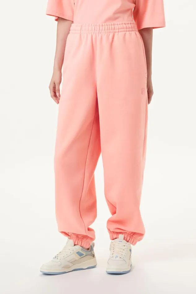 Women Matching Sets Fila Apex Relaxed Jogger 800 Coral Almond Women Matching Sets Fila Apex Relaxed Jogger 800 Coral Almond