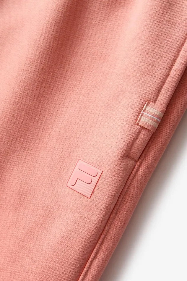 Women Matching Sets Fila Apex Relaxed Jogger 800 Coral Almond Women Matching Sets Fila Apex Relaxed Jogger 800 Coral Almond