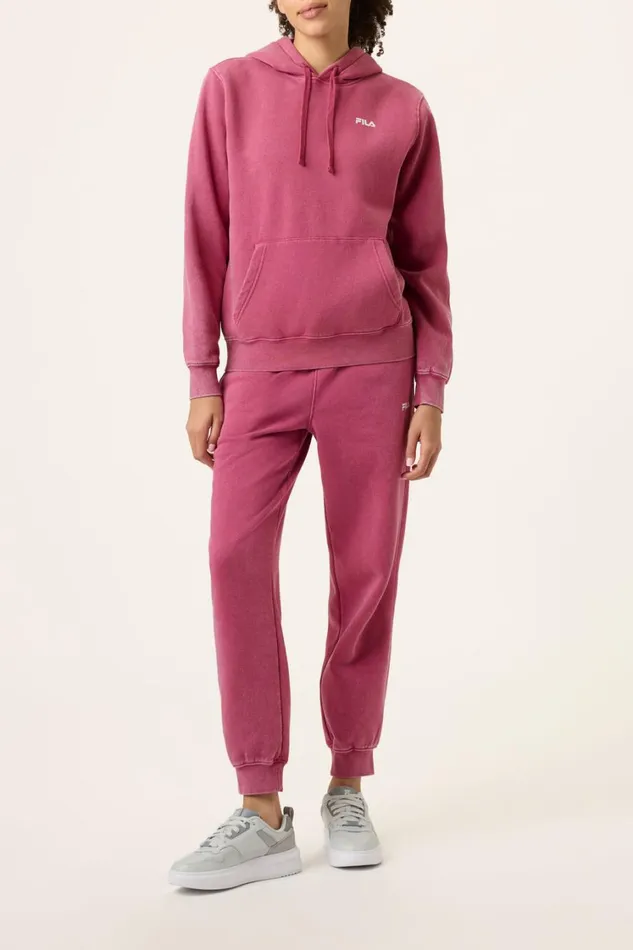 Women Matching Sets Fila Sportstyle Linear Logo Hoodie 662 Malagagardenia