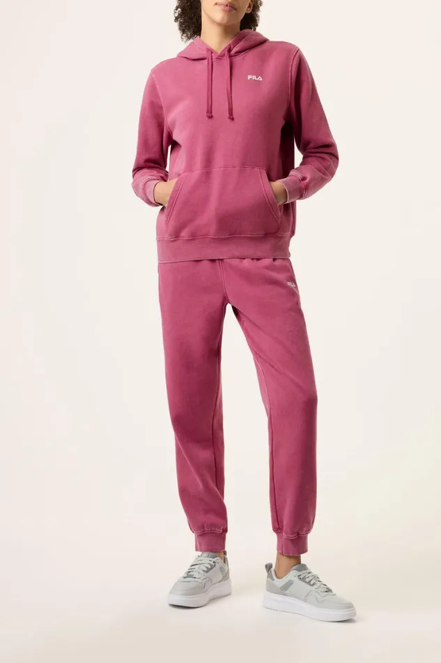 Women Matching Sets Fila Sportstyle Linear Logo Hoodie 662 Malagagardenia