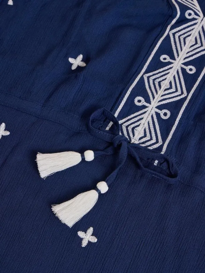 Women Mauve Embroidered Dress Dusty Blue White Stuff Dresses Women Mauve Embroidered Dress Dusty Blue White Stuff Dresses
