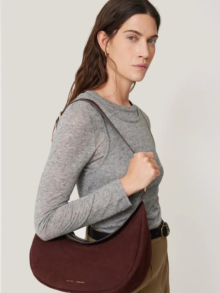 Women Melbury Soft Suede Bag Port Jigsaw Bags