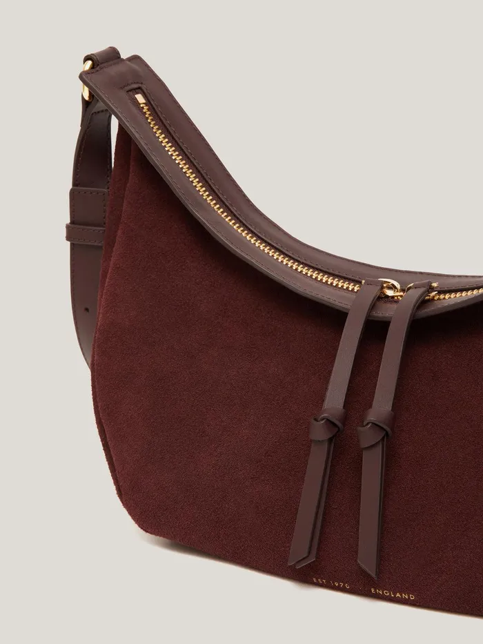 Women Melbury Soft Suede Bag Port Jigsaw Bags