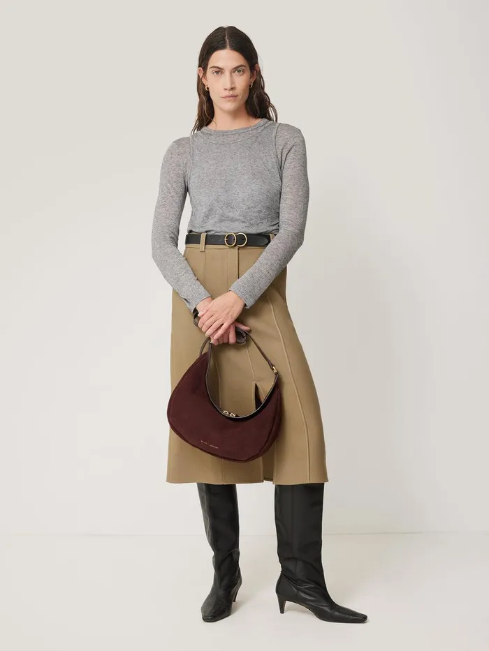 Women Melbury Soft Suede Bag Port Jigsaw Bags