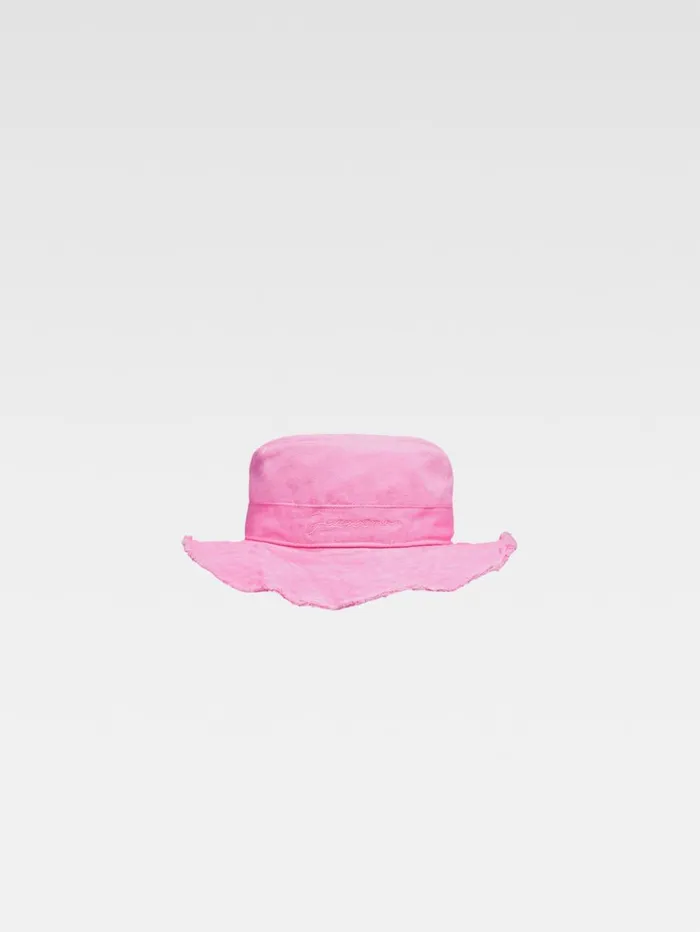 WomenMen Accessories and Shoes JACQUEMUS The Artichaut Kids039 Bucket Hat Pink