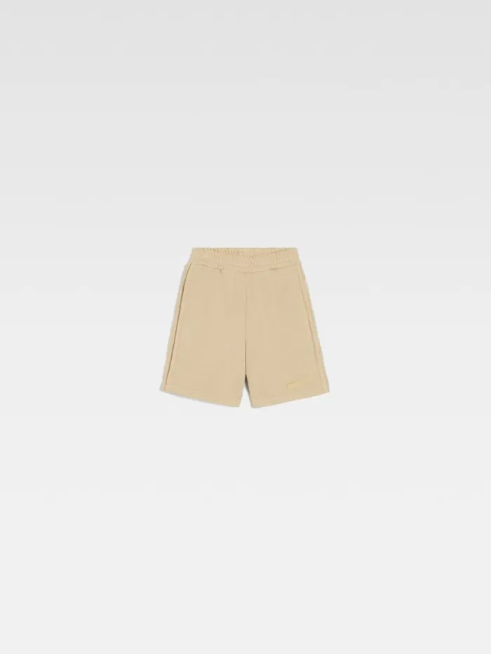 WomenMen Bottoms JACQUEMUS The Camargue Kids039 Shorts Dark Beige