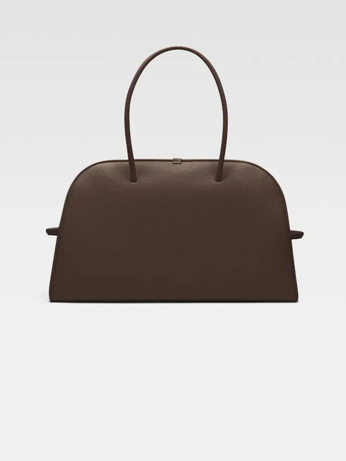 WomenMen Crossbody and Handbags JACQUEMUS The Large Turismo Dark Brown