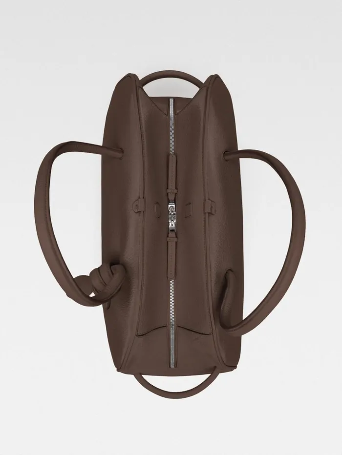 WomenMen Crossbody and Handbags JACQUEMUS The Large Turismo Dark Brown