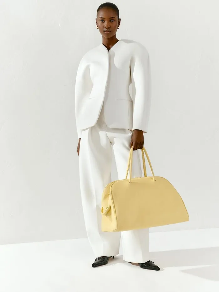 WomenMen Crossbody and Handbags JACQUEMUS The Large Turismo Light Yellow WomenMen Crossbody and Handbags JACQUEMUS The Large Turismo Light Yellow