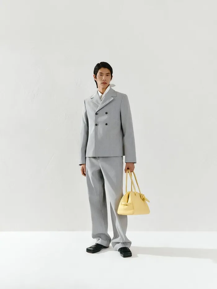 WomenMen Crossbody and Handbags JACQUEMUS The Turismo Light Yellow