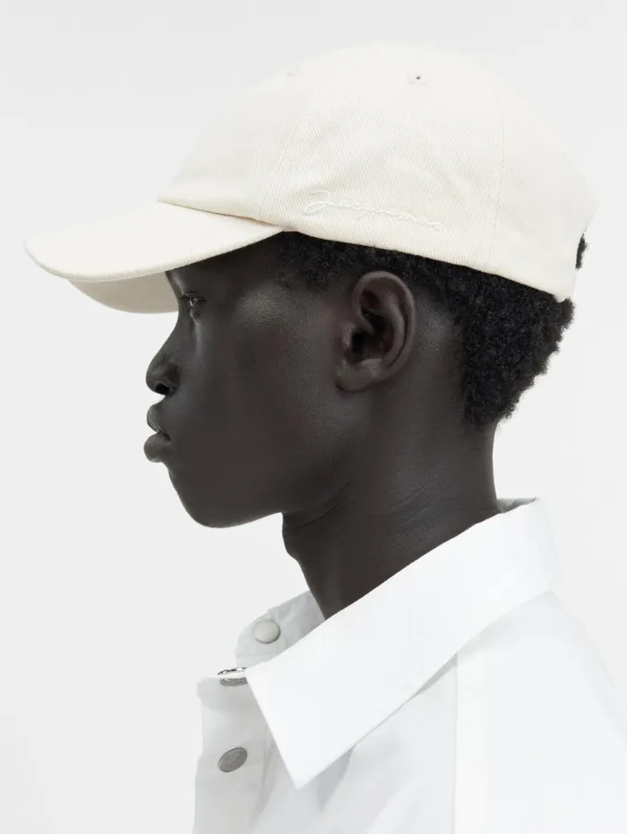 WomenMen Hats JACQUEMUS The Jacquemus Cap Offwhite WomenMen Hats JACQUEMUS The Jacquemus Cap Offwhite