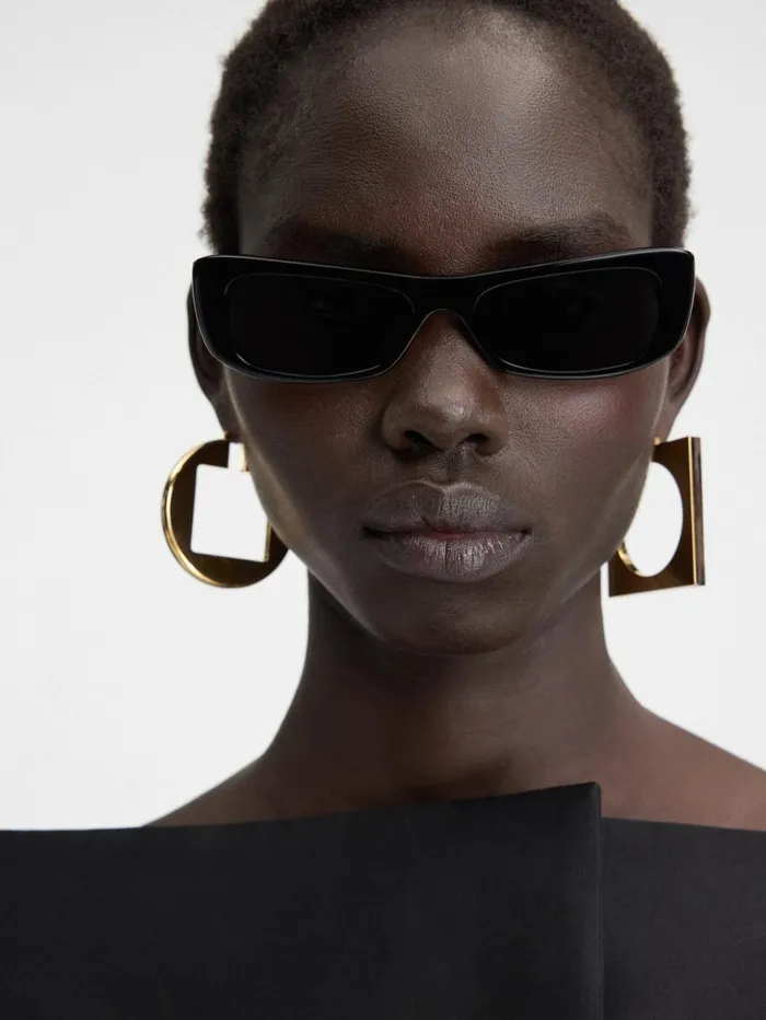 WomenMen Sunglasses JACQUEMUS The Capri Sunglasses Black