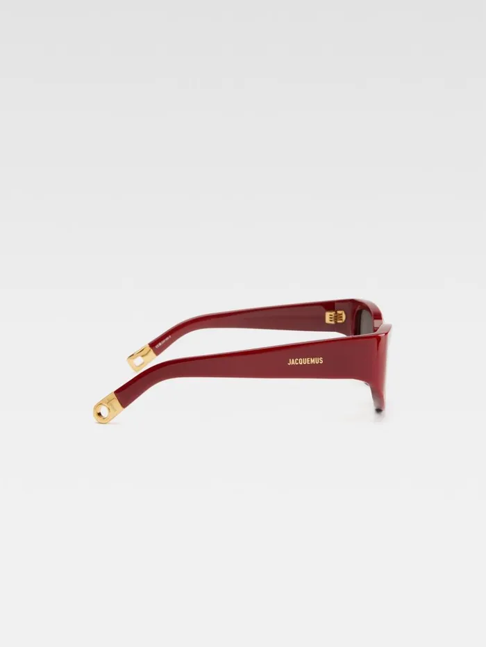 WomenMen Sunglasses JACQUEMUS The Gala Sunglasses Burgundy