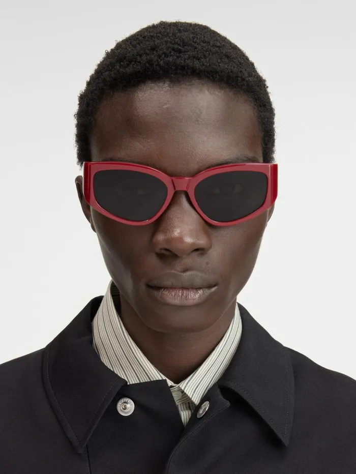 WomenMen Sunglasses JACQUEMUS The Gala Sunglasses Burgundy