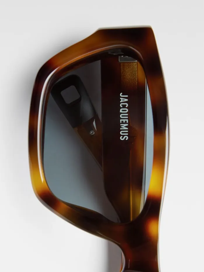 WomenMen Sunglasses JACQUEMUS The Meridiano Sunglasses Multi Brown