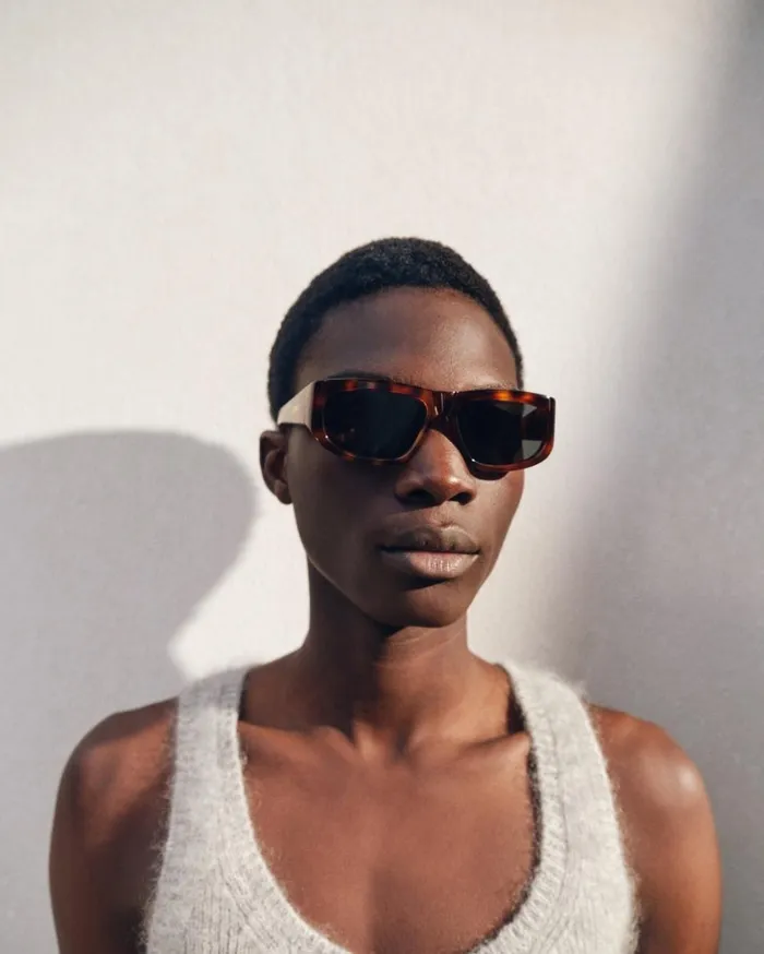 WomenMen Sunglasses JACQUEMUS The Meridiano Sunglasses Multi Brown
