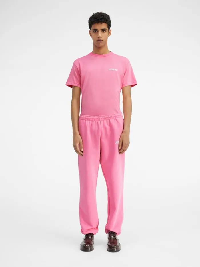 WomenMen Sweatshirts and Joggings JACQUEMUS The Jacquemus Track Pants Pink