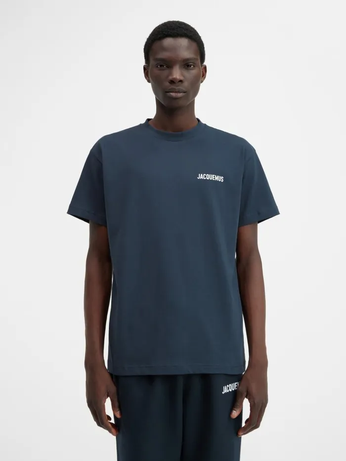 WomenMen Tshirts JACQUEMUS The Jacquemus Tshirt Dark Navy