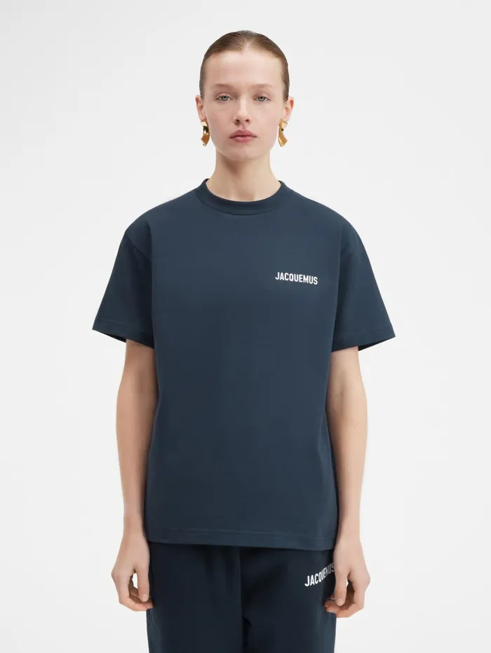 WomenMen Tshirts JACQUEMUS The Jacquemus Tshirt Dark Navy WomenMen Tshirts JACQUEMUS The Jacquemus Tshirt Dark Navy