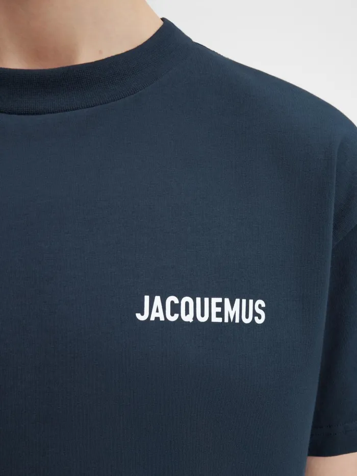 WomenMen Tshirts JACQUEMUS The Jacquemus Tshirt Dark Navy WomenMen Tshirts JACQUEMUS The Jacquemus Tshirt Dark Navy