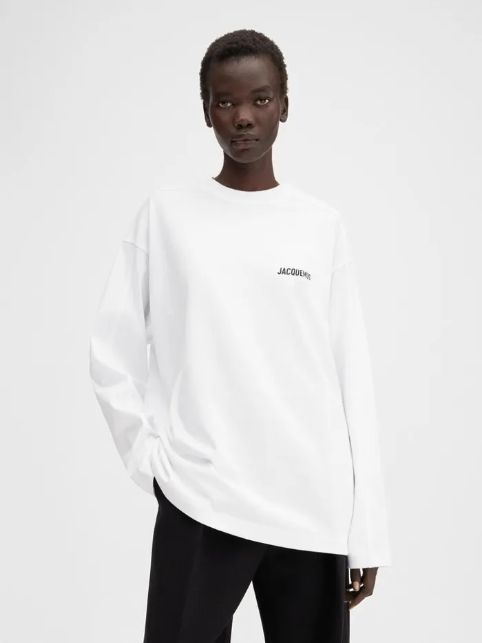 WomenMen Tshirts JACQUEMUS The London Address Tshirt Londres White WomenMen Tshirts JACQUEMUS The London Address Tshirt Londres White