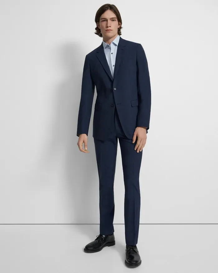 WomenMen Theory Blazers Jackets Structured Blazer In Stretch Wool Altitude