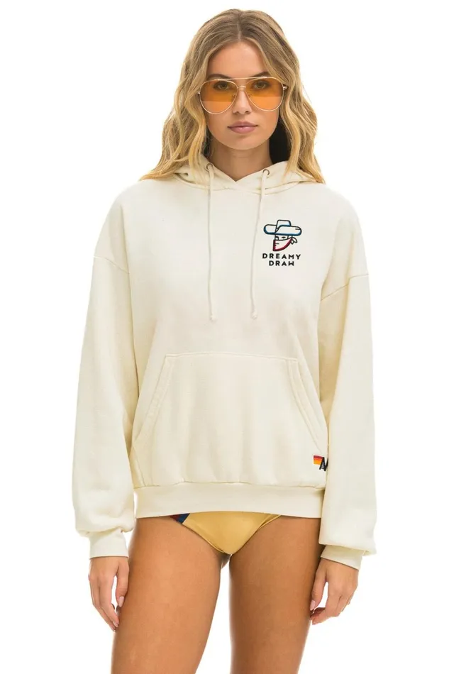 WomenMen Tops Aviator Nation DREAMY DRAW 2023 RELAXED PULLOVER HOODIE 8211 VINTAGE WHITE WomenMen Tops Aviator Nation DREAMY DRAW 2023 RELAXED PULLOVER HOODIE 8211 VINTAGE WHITE