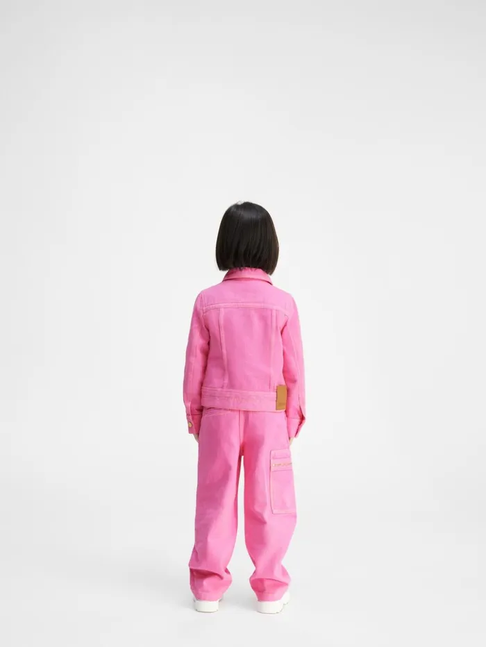 WomenMen Tops JACQUEMUS The Kids039 DeNmes Denim Jacket Pink WomenMen Tops JACQUEMUS The Kids039 DeNmes Denim Jacket Pink