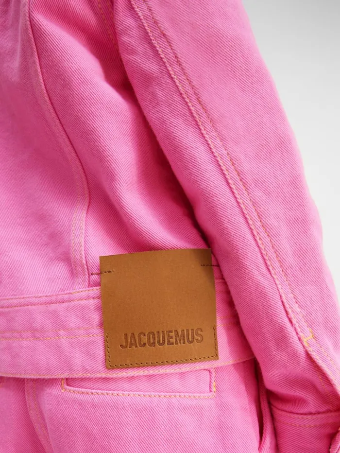 WomenMen Tops JACQUEMUS The Kids039 DeNmes Denim Jacket Pink WomenMen Tops JACQUEMUS The Kids039 DeNmes Denim Jacket Pink