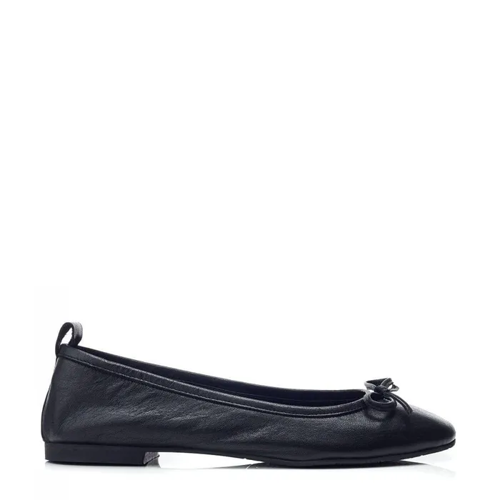 Women Moda In Pelle Casual Shoes Bsoleful BButterfly Black Leather