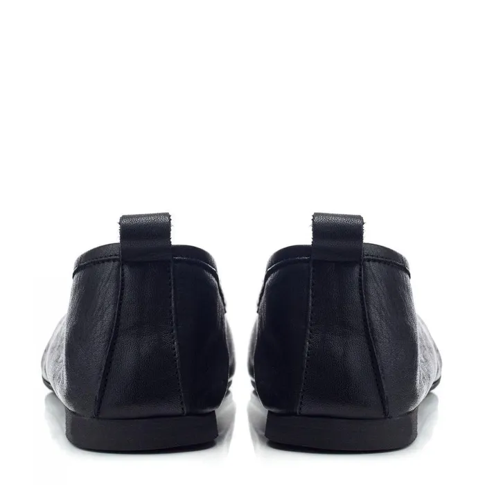 Women Moda In Pelle Casual Shoes Bsoleful BButterfly Black Leather