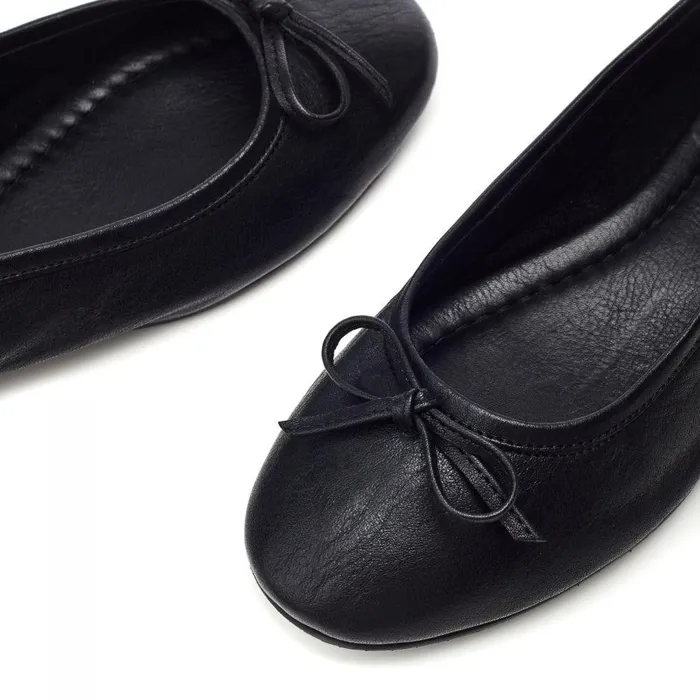 Women Moda In Pelle Casual Shoes Bsoleful BButterfly Black Leather