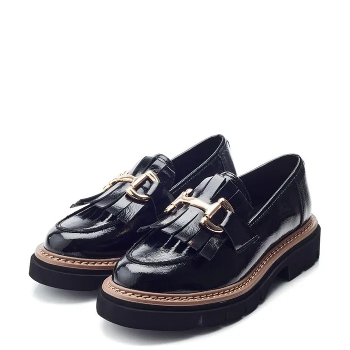 Women Moda In Pelle Casual Shoes Daniya Black Patent