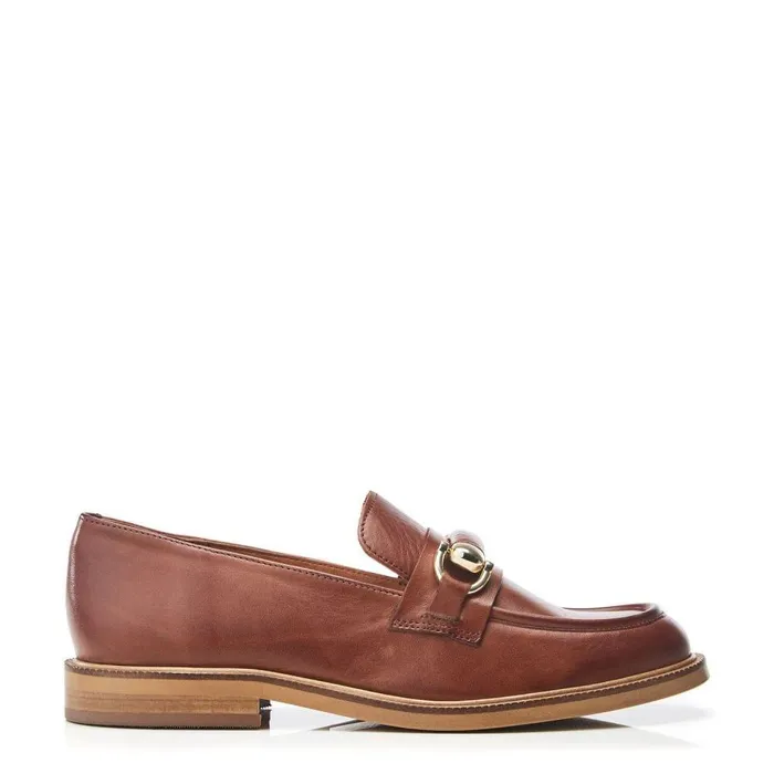 Women Moda In Pelle Casual Shoes Emmalia Tan Leather