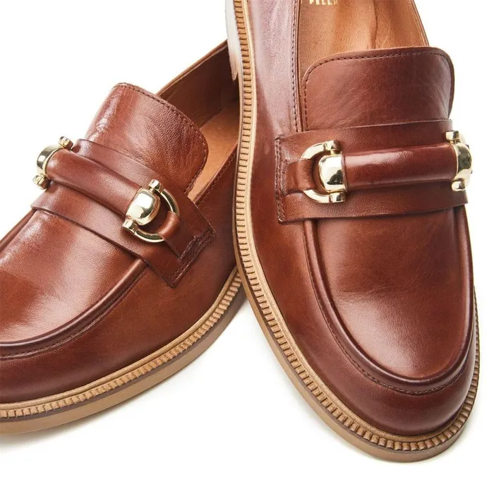 Women Moda In Pelle Casual Shoes Emmalia Tan Leather