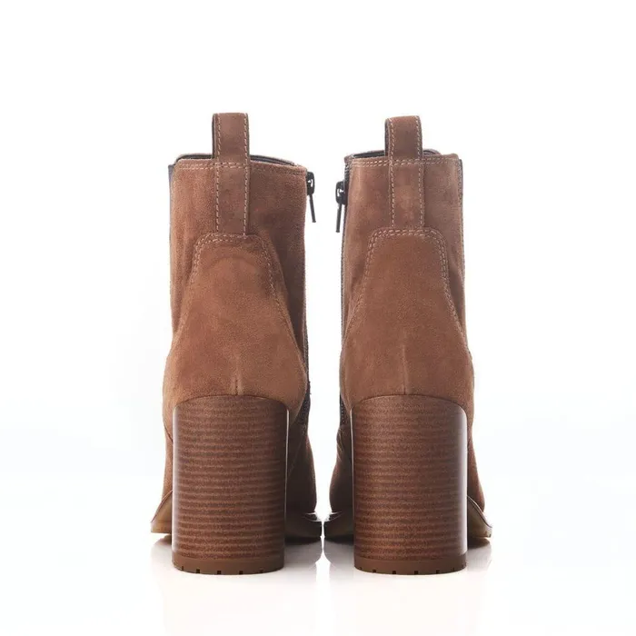 Women Moda In Pelle Chelsea Boots Kayari Tan Suede