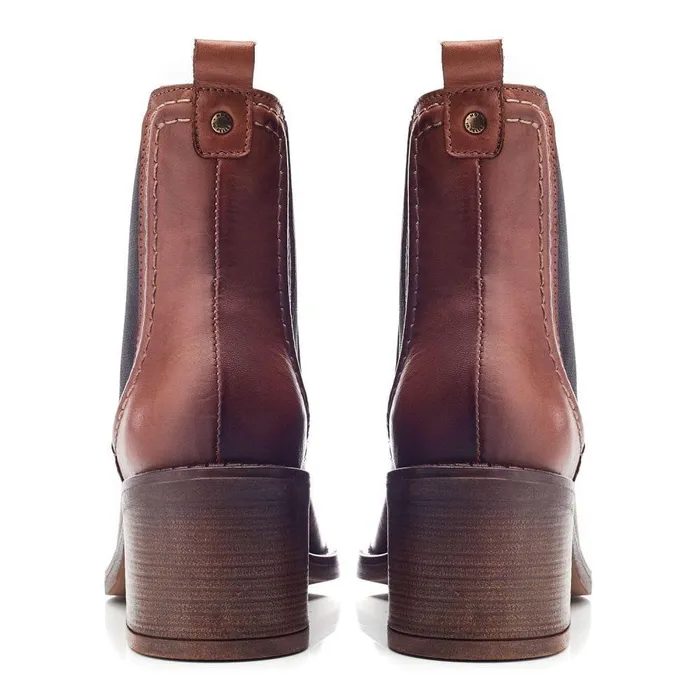 Women Moda In Pelle Chelsea Boots Omally Tan Leather