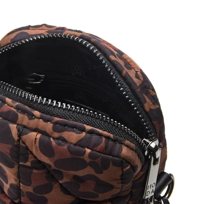 Women Moda In Pelle Crossbody Bags Ashtyn Bag Dark Leopard Nylon