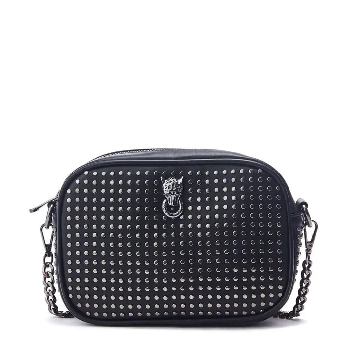 Women Moda In Pelle Crossbody Bags Beth Bag Black Porvair