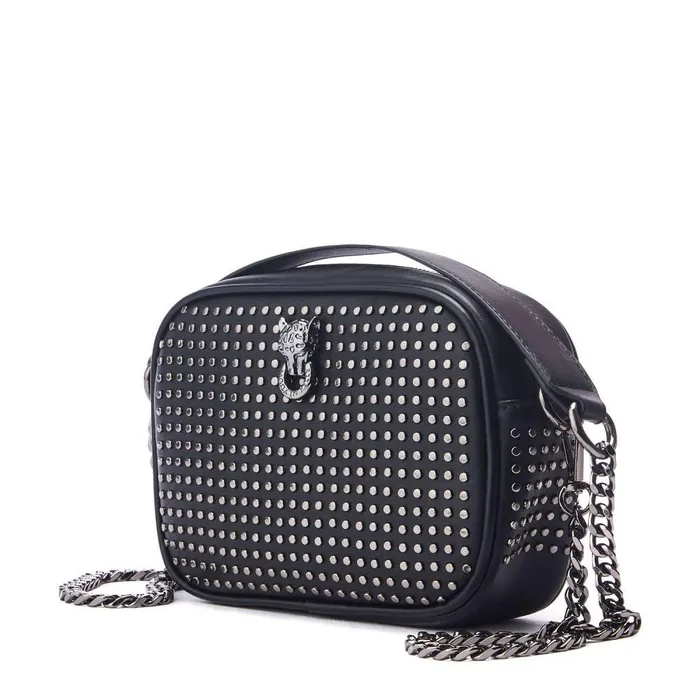 Women Moda In Pelle Crossbody Bags Beth Bag Black Porvair
