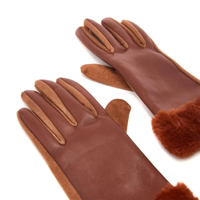 Women Moda In Pelle Gloves Frankie Glove Tan Porvair