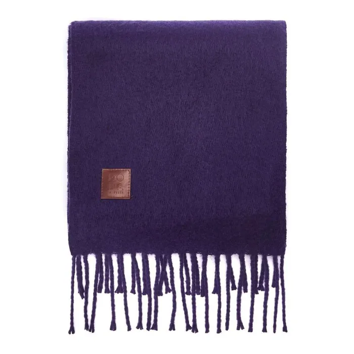 Women Moda In Pelle Scarves Sareyahscarf Purple Textile Women Moda In Pelle Scarves Sareyahscarf Purple Textile