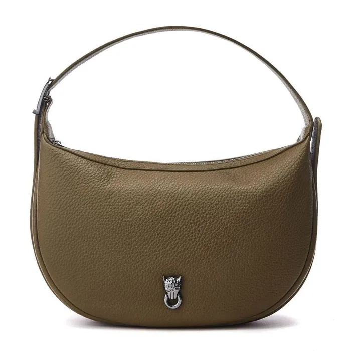 Women Moda In Pelle Shoulder Bags Brody Bag Khaki Porvair