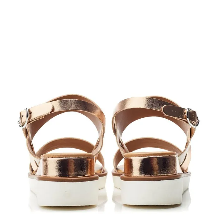 Women Moda In Pelle Wedge Sandals Navasay Cameo Leather